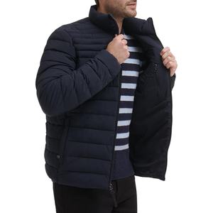 Veste légère en duvet résistant à l'eau pour hommes Poches zippées Veste d'hiver matelassée super douce - Product Image 3
