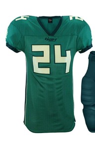 Ensemble d'uniformes de football américain personnalisables pour l'entraînement en équipe des adultes Vêtements de football américain durables et confortables - Product Image 2