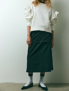 Sweat-shirt à col rond à manches longues de dernière génération, personnalisé, prix de gros, dessin animé, lavage à l'acide, couleur unie, pour femmes - Product Image 5