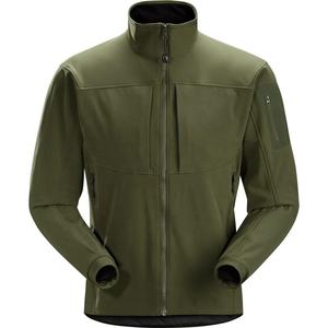 Chaqueta Softshell Impermeable para Hombre con Logotipo Personalizado, Chaqueta de Invierno Abrigada y a la Moda, Color Verde Oliva, Resistente al Viento, para Exteriores - Product Image 5