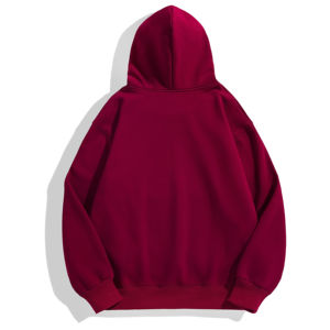 Custom Plain Hoodies Hombres 100% Algodón Pullover Street Wear Oversized Vintage Hoodie - Product Image 3