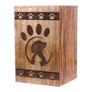Urnas conmemorativas para mascotas para cenizas de perros y gatos, urnas de cremación al por mayor con marco de fotos para mascotas a bajo precio del exportador indio - Product Image 5