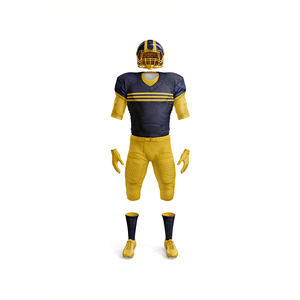 Wholesale Custom American Football Uniforms Plus Size USA Football Jersey Training Uniforms American Football Jersey Set - Product Image 1