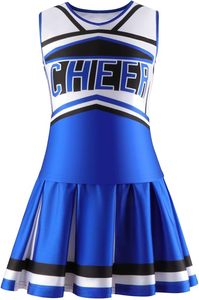 <b>Hot</b> New Arrivals Women's Adult Cheerleading Uniform Sets with Printed Rhinestones 100% Polyester OEM Service - Product Image 2