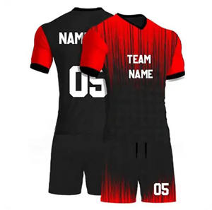 Camiseta de Fútbol de Longitud Regular, Uniforme de Fútbol de Alta Calidad, Logotipo Personalizado, Último Diseño, Nuevo Uniforme de Fútbol Estampado - Product Image 2