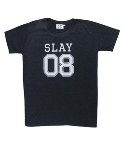 Camiseta con Estampado Gráfico, de Algodón Grueso, Talla Grande para Hombre, Moda Casual, Venta al Por Mayor OEM - Product Image 4