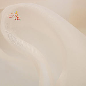 Nouvelle Collection 2026 : <span class=keywords><strong>Tissu</strong></span> Organza Uni Teint, Léger et Respirant, 100% Polyester, Orange Foncé, Prêt à Personnaliser pour Vêtements Féminins - Product Image 4