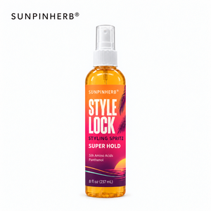 SUNPINHERB Spray Coiffant Cheveux Fixation Forte Laque Capillaire Proteine de Soie Panthenol Grossiste OEM 237ml - Product Image 1