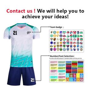 Uniformes de fútbol personalizados para hombres, jóvenes y niños, kits de fútbol, ropa deportiva, equipos de entrenamiento, conjunto sublimado, camiseta de fútbol - Product Image 5