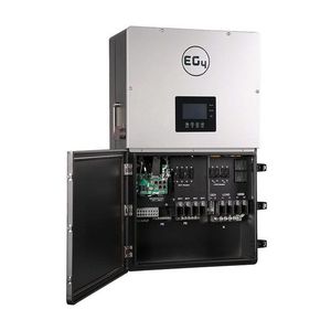 ระบบจัดเก็บพลังงาน ETHOS 12kW 30.7kWh พร้อมระบบป้องกัน BMS มาตรฐาน IP65 ช่องจ่ายไฟ AC แบบไฮบริด 18kPV อินเวอร์เตอร์ไฮบริด EG4 ดีไซน์แบบแยกส่วนที่สามารถวางซ้อนกันได้ - Product Image 2