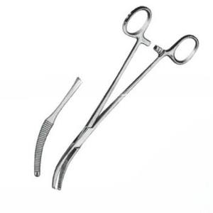 Pinces péritonéennes Mikulicz, instruments chirurgicaux de haute qualité, en acier inoxydable, fabrication manuelle, source d'alimentation manuelle, instrument médical - Product Image 5