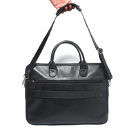 Mochila Oficina Computadora de cuero Bolsa Laptop para mujeres y hombres Cuero de vaca Laptop Mochilas Unisex