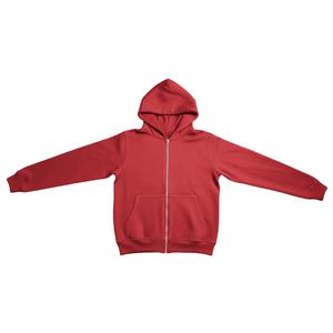Sudadera con capucha para hombre de mezcla de algodón básico de alta calidad, sudaderas con cremallera de gran tamaño con logotipo personalizado para hombres, sudaderas con cremallera 2025 para adultos - Product Image 5