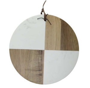 Tabla de cortar de madera personalizada, fábrica india, tabla de queso de mármol de madera, herramienta de cocina decorativa para mesa - Product Image 6