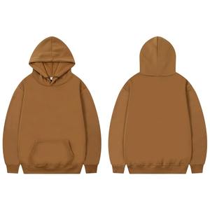 เสื้อสเวตเตอร์แขนยาวแบบสวมหัวมีฮู้ดแขนยาวทรงหลวมสำหรับผู้หญิงผู้ชายพิมพ์ลายออกแบบได้ตามต้องการ - Product Image 5