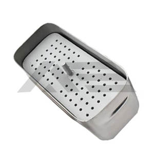 Soporte de instrumento de cirugía de implante Dental Manual de acero inoxidable de tamaño personalizado caja de soporte autoclavable de alta calidad fresa Dental - Product Image 6