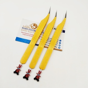 Bratz ขนตาปลอมสำหรับต่อขนตาปลอมที่จับรูปปลาโลมาสีเหลืองสวยงาม - Product Image 3