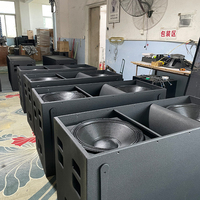 Caisson de basses Line Array KS28F, double haut-parleur de basse actif de 18 pouces, 2000 W pour les événements en direct