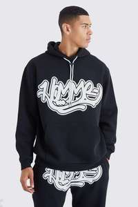 Conjunto Deportivo de 2 Piezas para Hombre, Personalizado, Estampado Completo, 100% Algodón, Estilo Casual, Unisex, Holgado, Estilo Urbano, para Invierno 2024 - Product Image 5