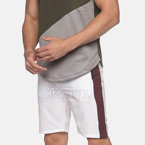<b>Men's</b> Casual Solid Pattern <b>Shorts</b> Comfortable Lightweight Mid Waist Drawstring <b>Knee</b> <b>Length</b> Wholesale Online Sale - Product Image 4