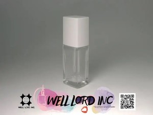 Matte 30ml Liquid Foundation Coverage Whitening Skin Care Cream Square <b>Glass</b> Bottle Screw Cap Hot Stamping Plastic Spatula - Product Image 4