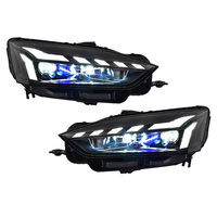 Pour Audi A5 2017 2018 2019 2020, ensemble de phares LED matriciels, style RS, mise à niveau, clignotants séquentiels, plug and play