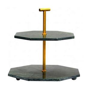 Metal <b>Cake</b> <b>Stand</b> <b>For</b> Wedding And Home Decorative Item High Quality Designer Best Quality Marble and Metal Luxury Item Hot <b>Sale</b> - Product Image 5