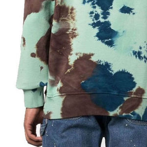 Personnalisé bas prix décontracté tie dye sweats à capuche bas quantité minimale de commande de base coton mélangé meilleure qualité matériau durable tie dye sweats à capuche - Product Image 6