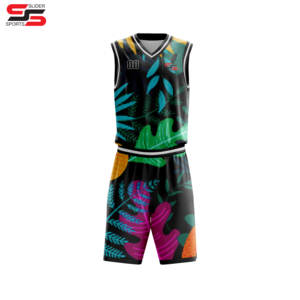 Kit d'uniforme de basket-ball sublimé imprimé numérique vêtements de basket-ball sportswear - Product Image 5