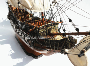 El fabricante de Gia Nhien aprueba el diseño personalizado MOQ bajo HMS PRINCE MODELO DE MADERA BARCO ALTO con ALTA CALIDAD - Product Image 6
