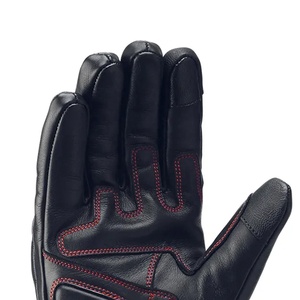 Leather Motorbike <b>Gloves</b> Motorcycle Riding Bike <b>Gloves</b> Comfortable Full Finger Motorbike Summer <b>Gloves</b> For Men's With LOW MOQ - Product Image 5