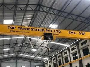 Équipement de levage aérien fiable de grue de pont d'eot durable de 1 tonne pour l'usage industriel de fabrication d'entrepôt - Product Image 2