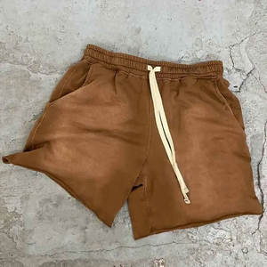 Summer <b>Shorts</b> Active Wear Blank Quick Dry Jogging Vintage Distressed Acid Washed <b>Shorts</b> for <b>Man</b> <b>Baggy</b> - Product Image 3