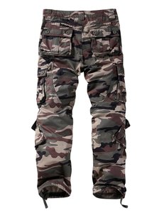 Pantalon de survêtement en toile de coton Ripstop léger pour hommes imperméable style High Street Big Tall Construction Utility Safety - Product Image 2