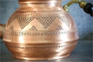 Tetera de cobre tradicional, tetera, cantidad a granel, nueva venta al por mayor para Hotel, restaurante, utensilios de cocina para el hogar, cafetera hecha de cobre - Product Image 3