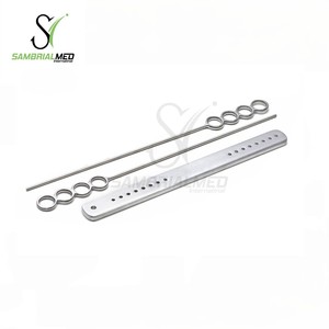 Soporte de bípode para draftin de calidad A + con placa Magauran, 8 ajustes de aluminio, 50cm, 6,5mm, instrumentos de cirugía ENT reutilizables manuales - Product Image 6