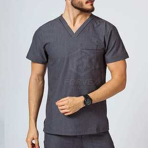 Made Best Material Cotton Canvas <b>Scrub</b> Sets Custom <b>Size</b> High Quality Eco-Friendly <b>Plus</b> <b>Size</b> Custom Design Hot Sale Latest Design - Product Image 3