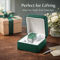 Elegante Caja de Empaque para Reloj con Cierre Magnético, Caja de Empaque para Reloj Inteligente para Exhibición de Accesorios de Moda y Suministro Minorista