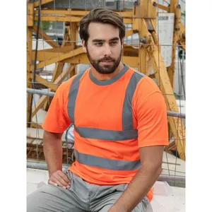 T-Shirt Promozionale Hi-Viz in Policotone per Merchandising e Sicurezza - Product Image 4