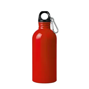Bottiglia d'Acqua Sostenibile in Acciaio Riciclato da 400ml, Articolo Promozionale per Bevande - Product Image 4