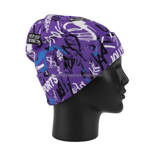 Gorro de Punto Jacquard Acrílico Premium para Mujer, Tejido de Punto Jacquard de 200 GSM, Elástico y Suave, Diseño Multicolor - Product Image 3