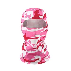High Quality Unisex Balaclava Breathable Waterproof Spandex/Polyester Pink Ski Face <b>Mask</b> Winter <b>Sports</b> Daily Use Custom Logo - Product Image 1