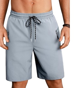 Venta al por mayor de bañadores de natación cómodos para hombres, pantalones cortos con cierre de cordón y cintura elástica completa pantalones cortos de playa de secado rápido - Product Image 1