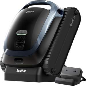 Aspirateur robotique de piscine sans fil Aqua.Sense 2 avec station de charge, stationnement intelligent sur surface/nettoyage de la ligne d'eau à double passage - Product Image 1