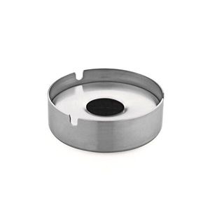 Cendrier rond en acier inoxydable de qualité supérieure, parfait pour la maison, l'hôtel, le bar et les restaurants, prix de gros - Product Image 5