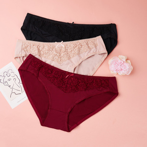 Cecina Culotte de bikini à motif floral pour femmes 92% Polyamide 8% Spandex Taille basse Everyday Top Seller ODM/OEM Vente en gros Taille - Product Image 4