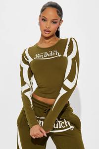 Premium quality customizable slim fitted long <b>sleeve</b> tee and baggy sweatpants for women silk screen printed breathable set - Product Image 6