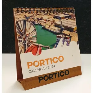 Calendrier triangulaire en papier, gadgets écologiques - Product Image 1