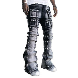 Pantalon en denim d'inspiration vintage pour hommes Jeans confortables et durables pour l'hiver Tenue décontractée Aventures en plein air Impression de mode quotidienne - Product Image 6