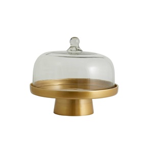 Campanas de Diseño de Lujo Nuevas y Modernas con Tapa de Cristal y Base de Madera de Mango para Pasteles y Galletas - Product Image 5